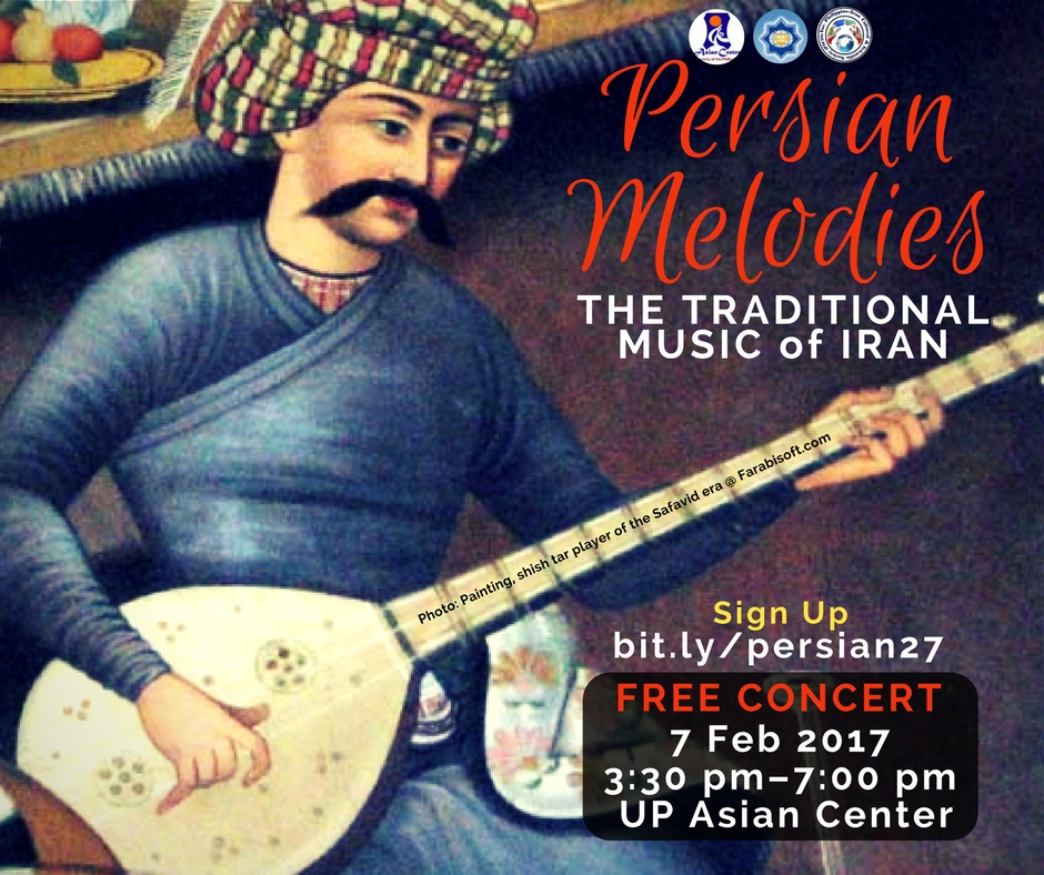Persian Melodies: The Traditional Music of Iran | A Free Concert: 7 February 2017