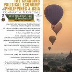 The Changing Political Economy of the Philippines and Asia: Comparative Perspectives | A Colloquium (2)